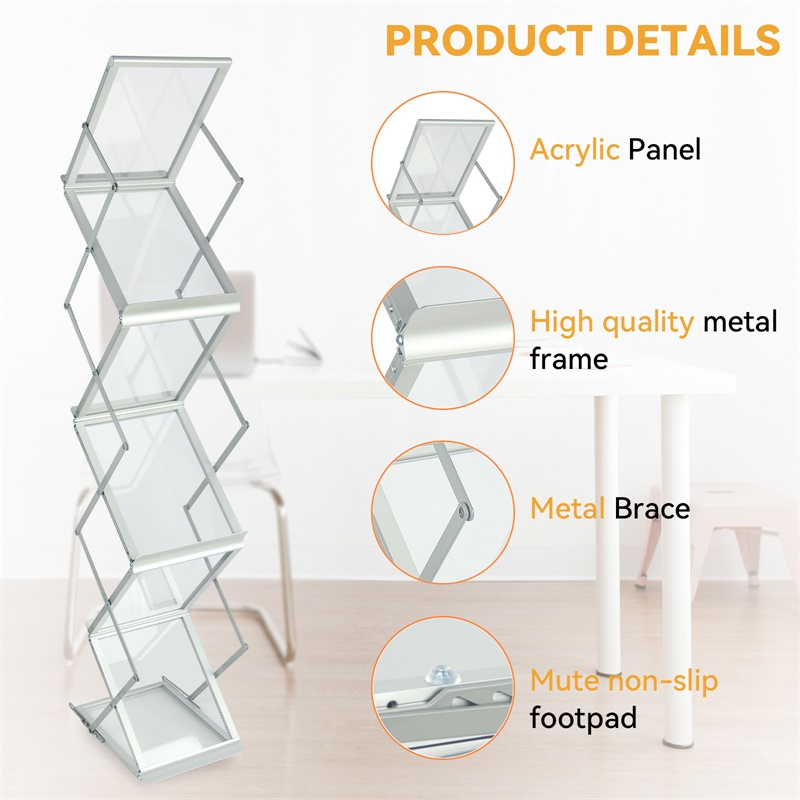 Aluminum Magazine Rack
