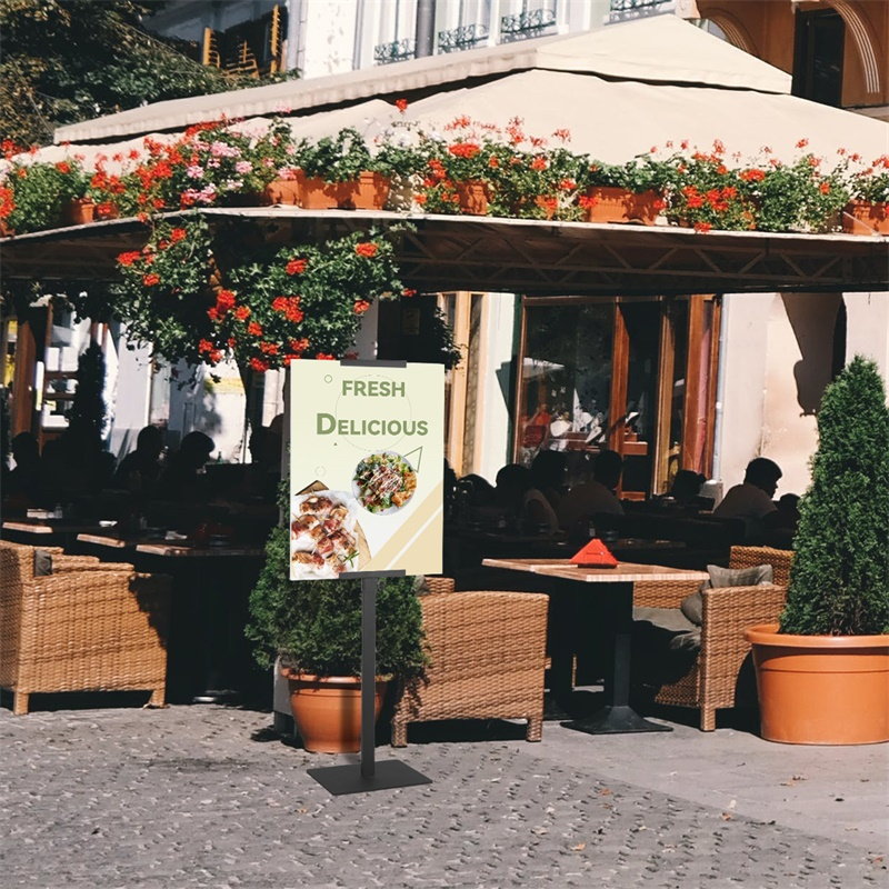 Single-pole Poster Stand