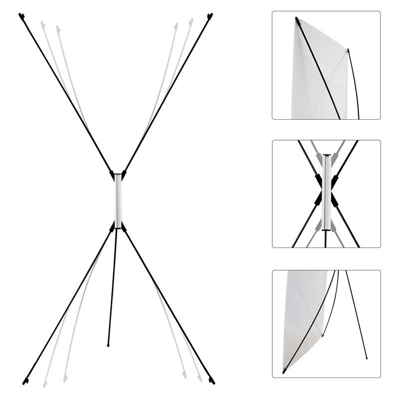 Adjustable X Banner Stand