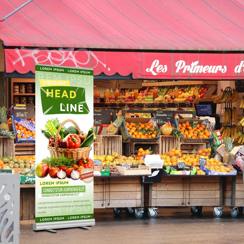 Roll-Up Banner Stand