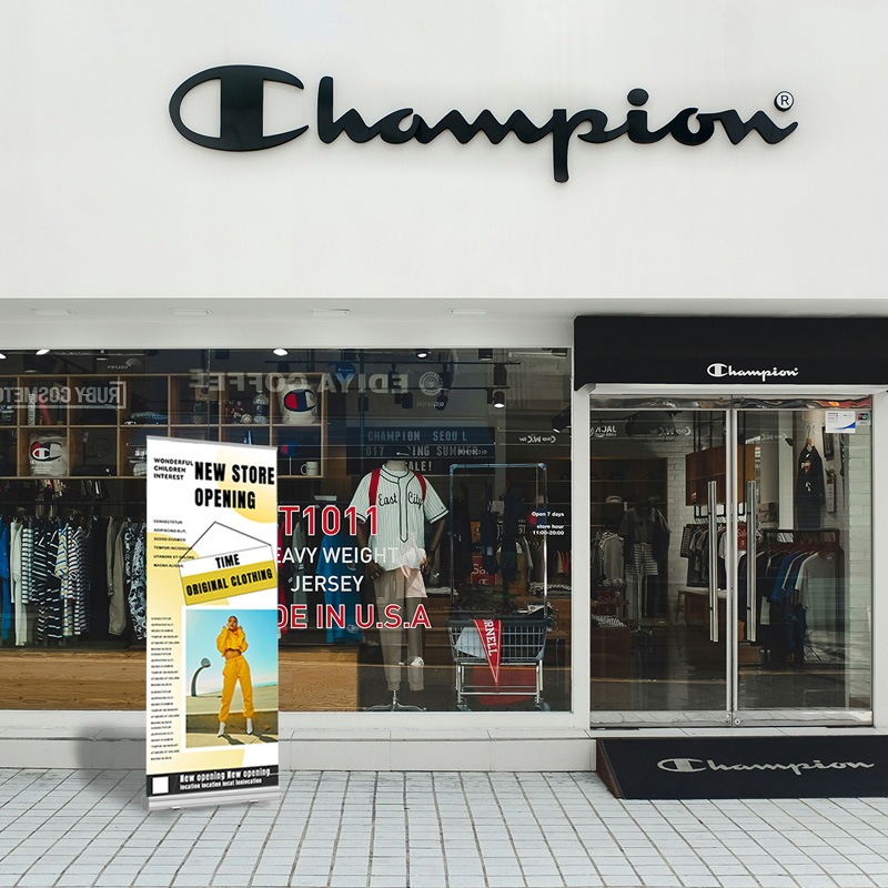 Roll-Up Banner Stand