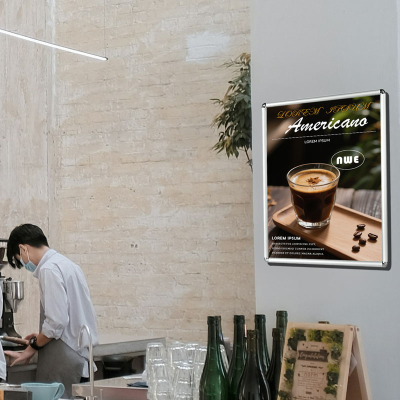 Rounded Corner Snap Frames 25mm Profile