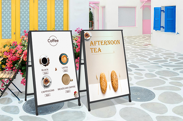 Discover the Versatility of Our A-Frame Sidewalk Sign Series