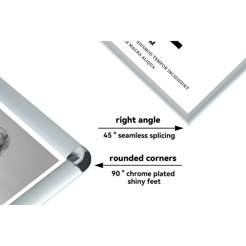 Mitred Corner Snap Frames 25mm Profile