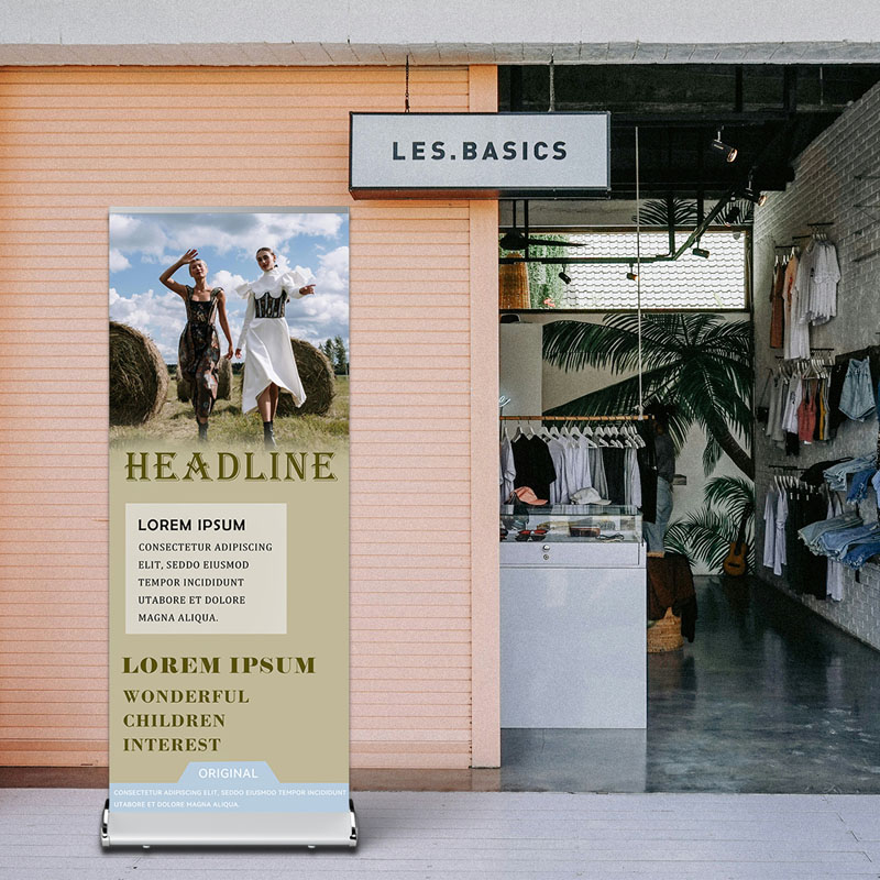 Roll Up Banner Stand