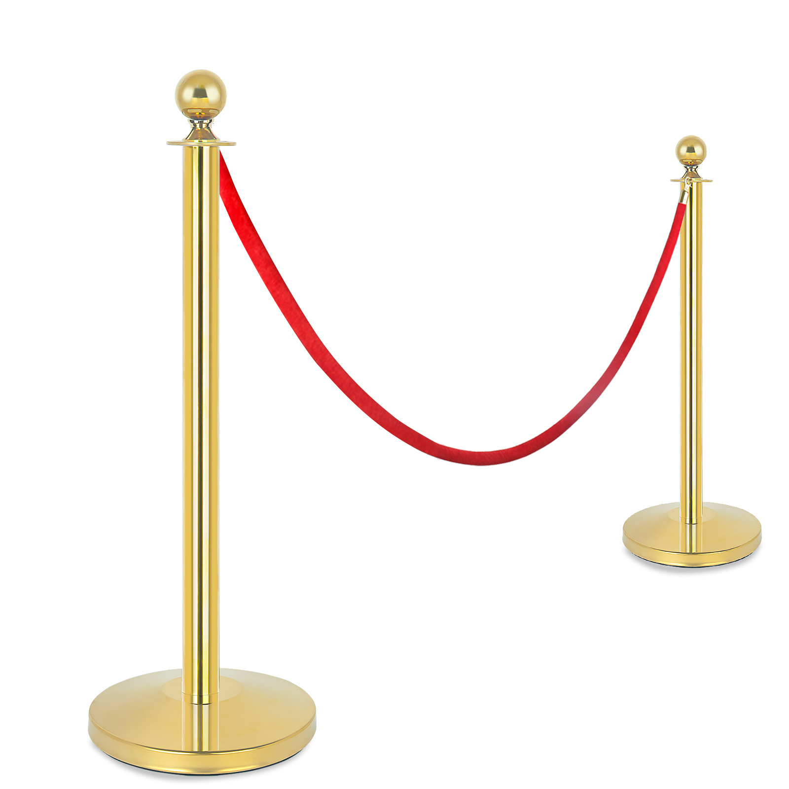 Gold Stanchions