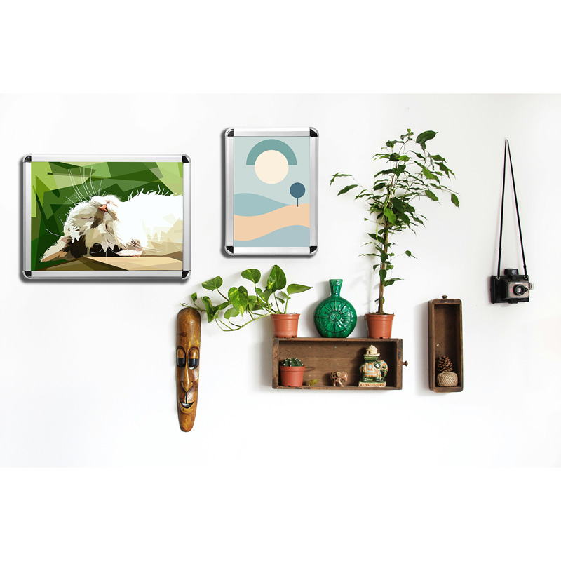 Rounded Corner Snap Frames 32mm Profile