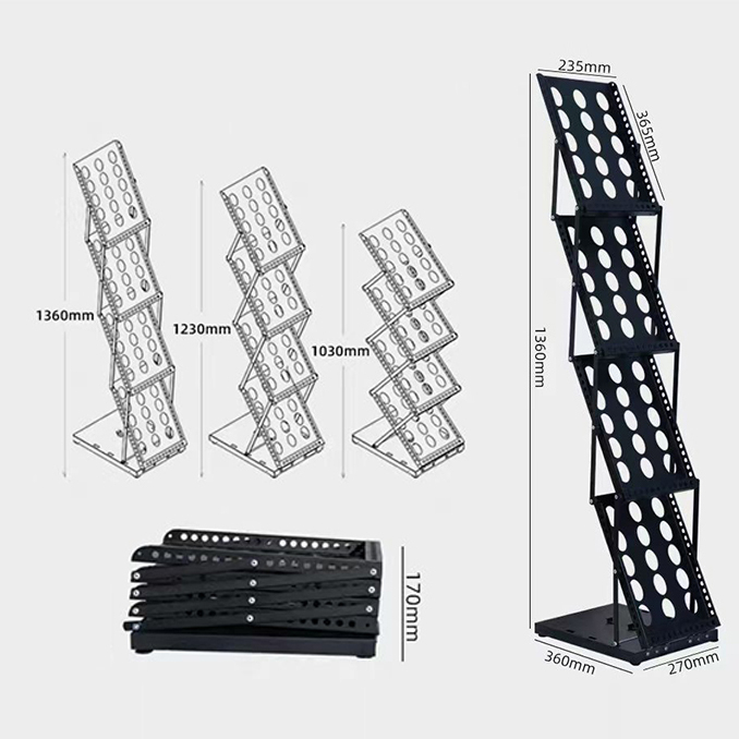 A4 Iron Foldable Document Rack