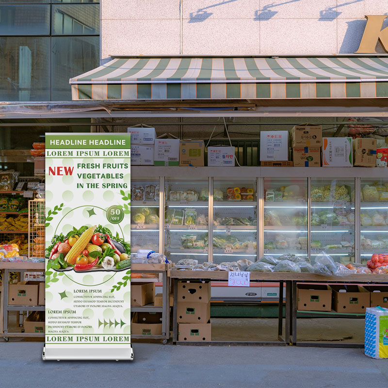 Roll Up Banner Stand