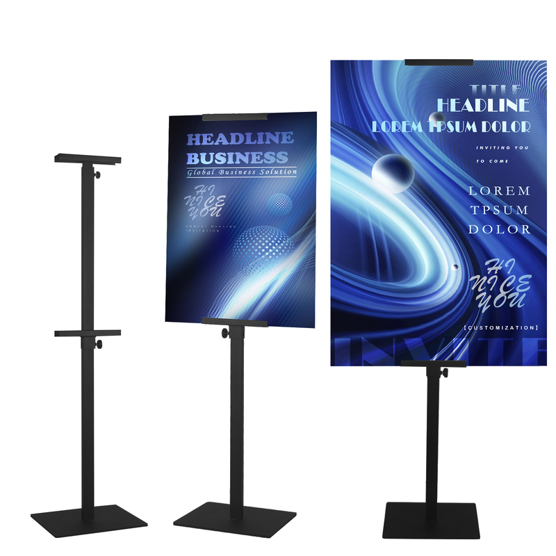 Single-pole Poster Stand