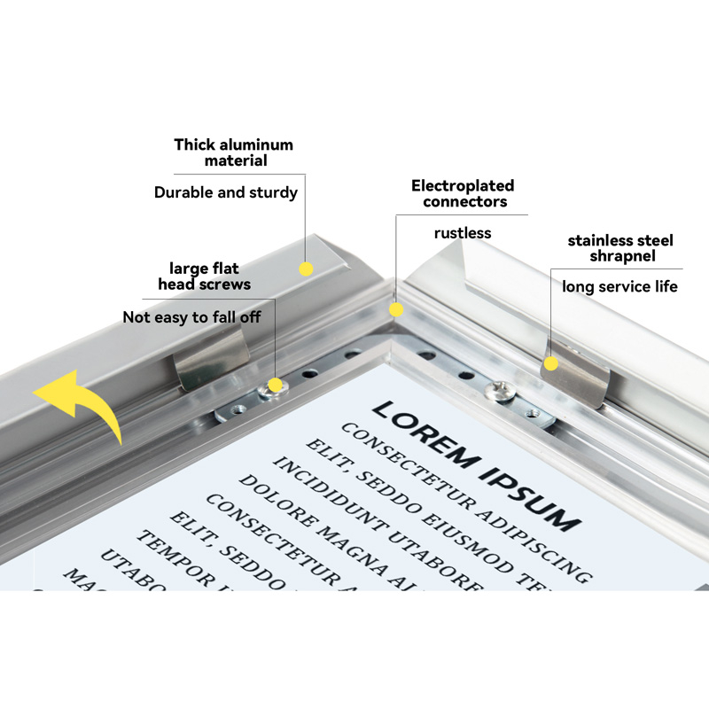 Mitred Corner Snap Frames 32mm Profile