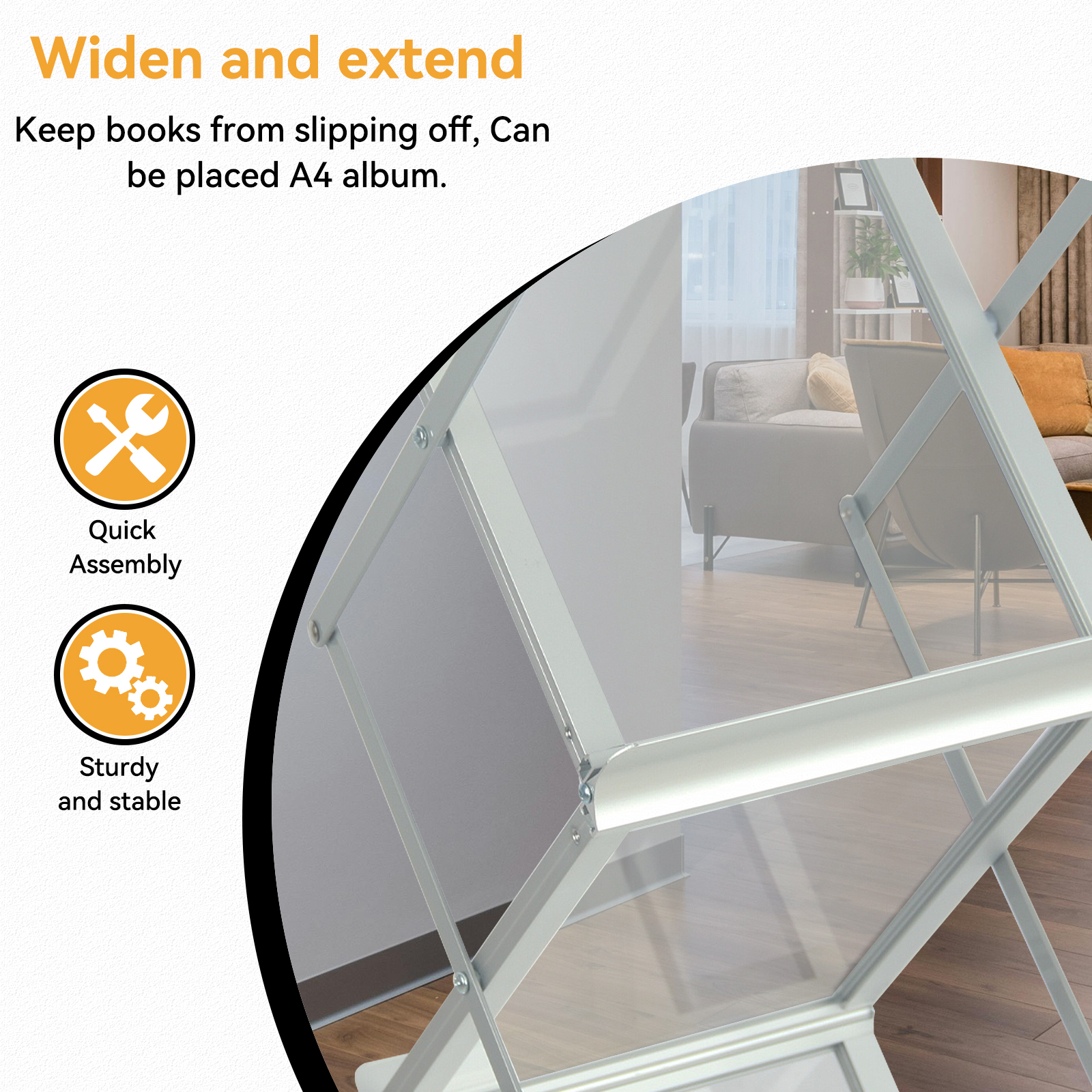 Aluminum Magazine Rack